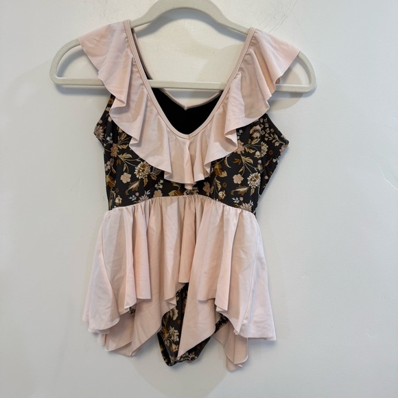 JOYFOLIE CHRISTABEL SWIMSUIT IN BLACK FLORAL - Picture 8 of 9